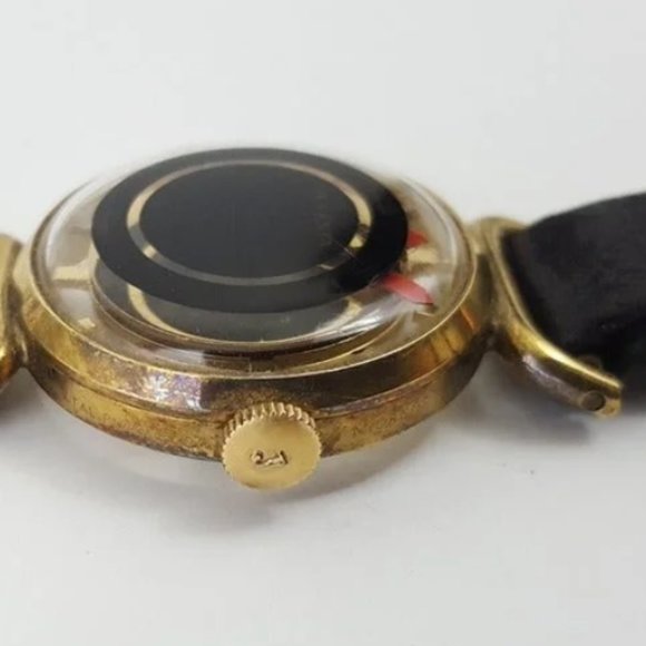 JUVENIA MYSTERY SKELETON SWISS WATCH. RARE RETRO 1950'S - Picture 4 of 8